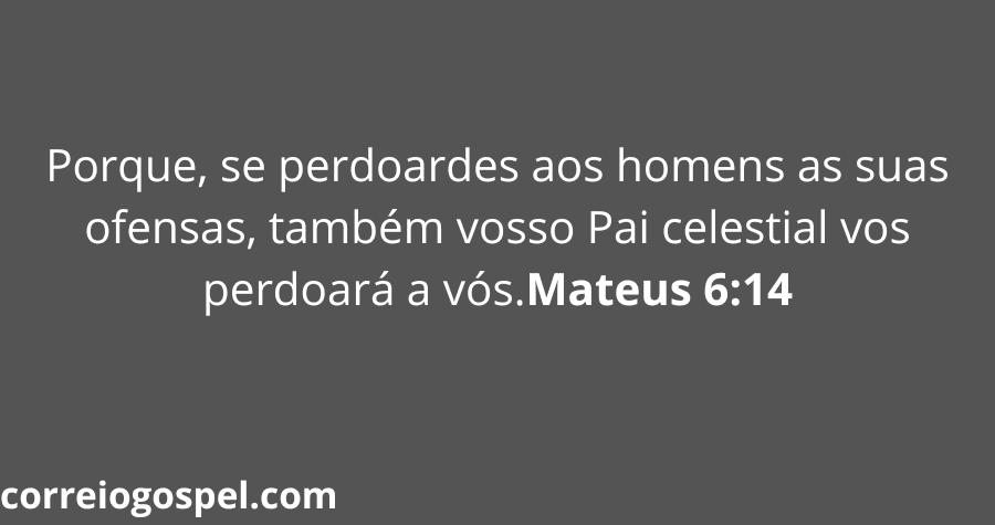 Versículos Sobre Perdão