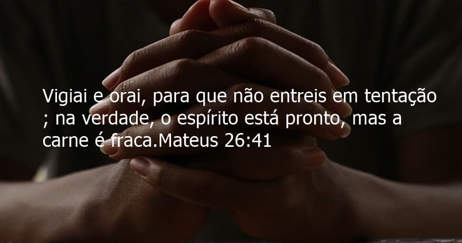 Versículos Sobre a Oração