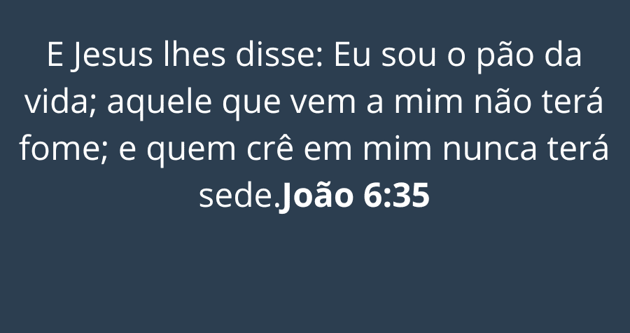 Versículos Sobre Pão