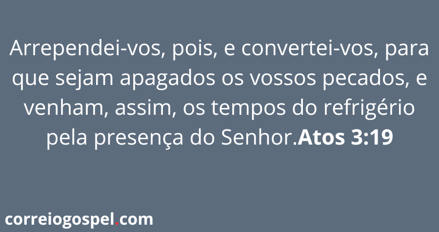 Versículos Sobre Reconciliação